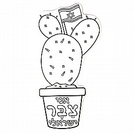 ערכת יצירה אני צבר ישראלי 36 יחידות ערכת יצירה אני צבר ישראלי 36 יחידות
