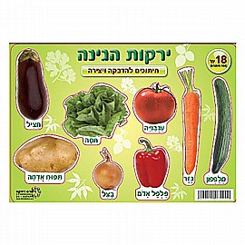 חיתוכי ירקות הגינה 1/18 חיתוכי ירקות הגינה 1/18