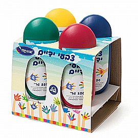 צבעי ידיים סט 4 צבעים צבעי ידיים סט 4 צבעים