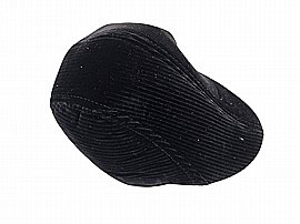 קסקט קורדרוי שחור קסקט קורדרוי שחור