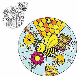 ערכת יצירה דבורת הדבש ויצירת הדבש 36 יחידות ערכת יצירה דבורת הדבש ויצירת הדבש 36 יחידות